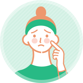 赤み・肌荒れの繰り返し