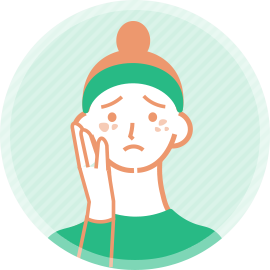 肌の赤み・敏感肌の改善